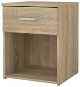 Noptieră GARBO, stejar sonoma