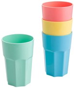 Set de 4 pahare, 400 ml