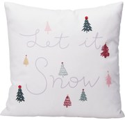 Perna Let it snow 45 x 45 cm
