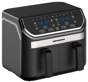 Heinner HAF-KDB1700BK - Friteuză cu aer cald duală, 8,5 l, 1700W/230V, neagră