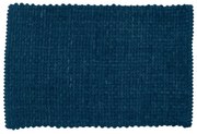 Covoraș de baie albastru închis din material textil 50x80 cm Covelo – Wenko