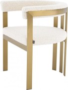 Scaun elegant design LUX Clubhouse, crem 113987 HZ