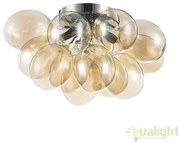 Lustra aplicata / Plafoniera design deosebit diam. 38cm Balbo chihlimbar MYMOD112-04-G