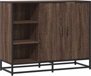 vidaXL Dulap, stejar maro, 92x35x76 cm, lemn prelucrat