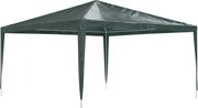 vidaXL Cort de petrecere profesional, verde, 4 x 4 m, 90 g/m²