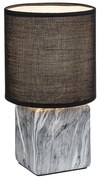 Lampa de masa decorativa marmura/negru Nalisa