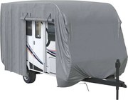 vidaXL Husa de rulota gri 460x250x220 cm Tesatura netesuta