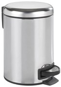 Cos de gunoi Leman Shiny, Argintiu, 3 L, Wenko