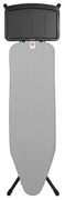 Masa de calcat Brabantia B 1003353, 124x38 cm, 7 pozitii de reglare, Suport generator de abur, Metalic