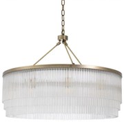 Lustra suspendata design elegant Hector L, metal finisaj alama 114378 HZ