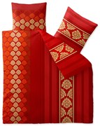 Lenjerie de pat din bumbac Renforce NADIA rosie Dimensiune lenjerie de pat: 2 buc 80 x 80 cm | 200 x 200 cm