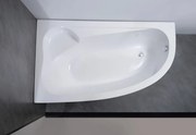 Nizza || Căzi de baie pe colț asimetrice L 150x100