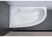 Nizza Căzi de baie pe colț asimetrice L 170x100