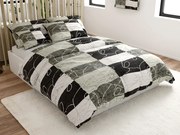 Lenjerie de pat creponata KASPARO BLEND gri Dimensiune lenjerie de pat: 70 x 90 cm | 140 x 200 cm