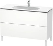 Duravit L-Cube dulap 122x48.1x70.4 cm sub chiuveta pe picioare alb LC662801818
