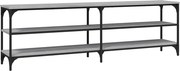vidaXL Comodă TV, gri sonoma, 160x30x50 cm, lemn prelucrat