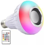 Bec color LED RGB cu difuzor Bluetooth