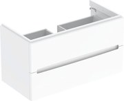 Geberit Modo dulap 99x47.9x55 cm sub chiuveta pe perete alb 502.880.01.1