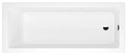 Cada dreptunghiulara pentru inzidire Villeroy  Boch, Targa Plus Solo, 170 x 70 cm, alb alpin 1700x700 mm