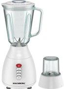 Blender Hausberg 300W 1.5L 3 viteze Functie Pulse 4 lame detasabile