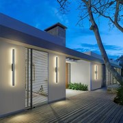 Brilagi - Aplică LED de perete pentru exterior LINEO LED/24W/230V 4000K IP65 antracit