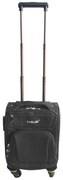 Troler cabina avion, zboruri low-cost, 40x30x20 cm, 4 roti, gri, TRC102
