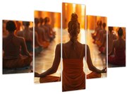 Tablou - Lecții de yoga (150x105 cm)