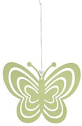 Fluture metalic de agatat PASTEL BUTTERFLY - mai multe culori Culoare: Verde