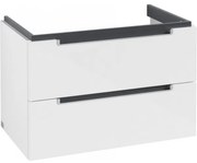Dulap baza suspendat, Villeroy&amp;Boch Subway 2.0, 78.7x44.9x52cm, alb lucios, A69600DH