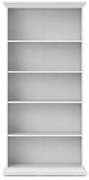 Bibliotecă albă 96x201 cm Paris – Tvilum