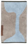 Covor albastru deschis/bej lavabil din bumbac 50x80 cm Figura – Mette Ditmer Denmark