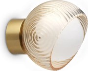 Aplica de perete moderna BLOOM AP1 D12 OTTONE