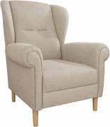 Fotoliu maro deschis wing Swan – Ropez