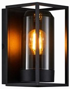 Aplica de perete exterior IP44 design modern Griffin Smoked