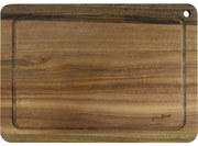 Placă de tăiat din acacia Lamart LT2145, 28 x 20cm, M