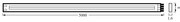 Ledvance - Bandă LED FLEX COB 5m LED/24W/230V