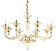 Candelabru design elegant DANIELI SP8 ambra 159973