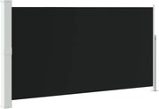 vidaXL Copertină laterală retractabilă de terasă, negru, 170 x 300 cm