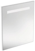 Oglinda dreptunghiulara cu iluminare LED si dezaburire Ideal Standard MirrorLight 60 cm 600x700 mm