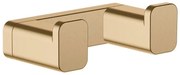 Cuier baie dublu Hansgrohe AddStoris, brushed bronze - 41755140