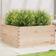 vidaXL Jardinieră de grădină, 100x100x46 cm, lemn masiv de pin