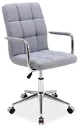 Scaun pentru birou Q-022 Gri