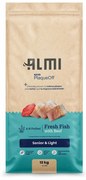 Granule ALMI Senior & Light cu alge marine, 12kg