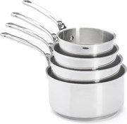 De Buyer 3410.04 - Set de cratițe MILADY, 4 piese, din oțel inoxidabil