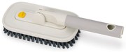 Perie pentru faianta si gresie Joseph Joseph CleanTech 6500022, 31 cm, Orificiu de agatat, Gri/Galben