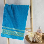 Prosop de baie ROMA turcoaz, 70 x 140 cm