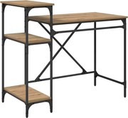 vidaXL Birou Stejar Artizanal 105 x 50 x 90 cm Lemn compozit