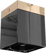 Open Design OR86300 - Spot CUBO 1xG9/8W/230V negru/aur roz