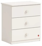 Comoda Line cu 3 sertare pentru camera copii,   Design modern, colectia Varia
