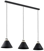Lustra cu 3 pendule design modern ORTE negru